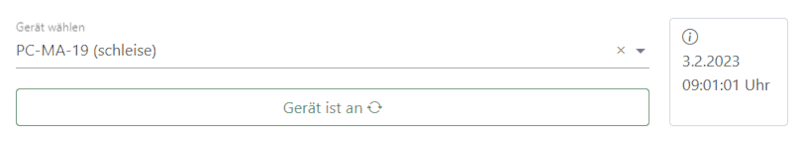 Wake-On-Lan Dropdown